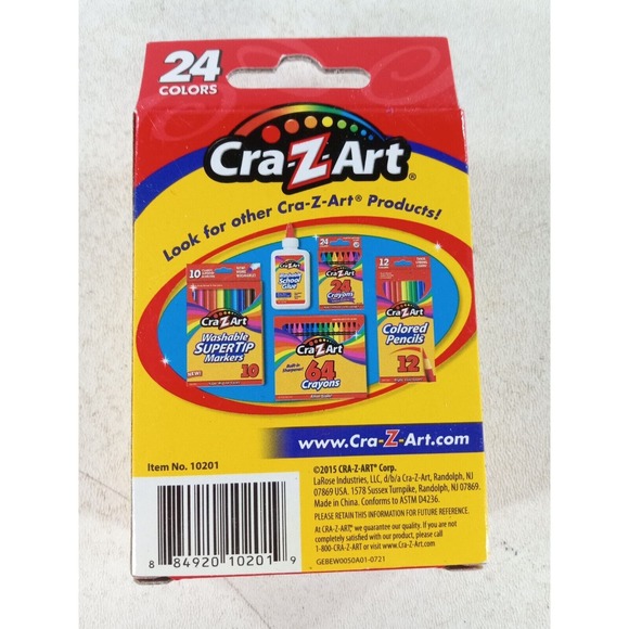 Crayons School Quality 3 Packs at 24 Count Smoother Brighter Colors - Picture 3 of 4
